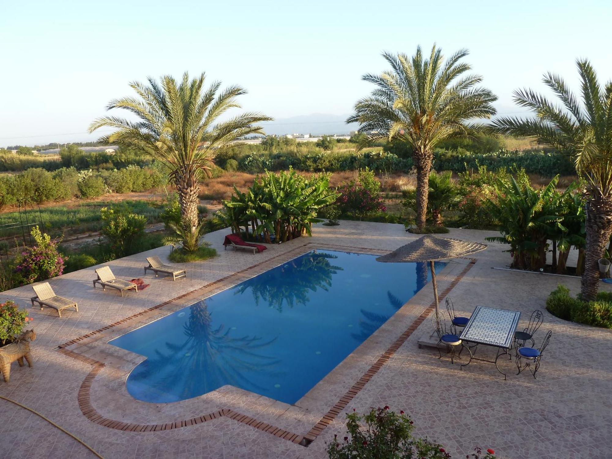 Riad-Villa Agadir-Taroudant Sidi Boumoussa Exterior foto